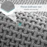Long lea à côté de la baignoire Tapis de bain tissés en… – vue 3