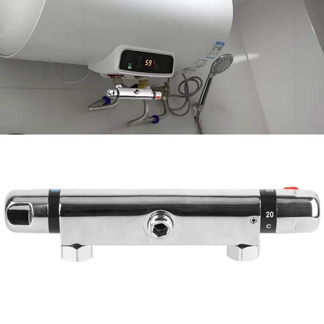 Robinet d'eau de douche thermostatique – vue 2