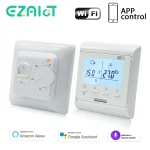 Thermostat de chauffage par le sol WIFI, écran LCD 220V, électrique, eau, chaudière à gaz, régulateur de température Programmable au sol chaud