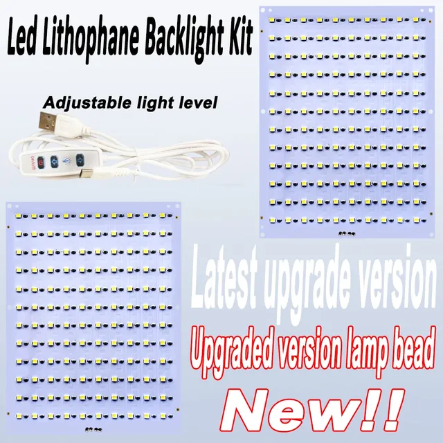 Pour Bambu laboratoire Lithophane panneau Led CMJN LED…