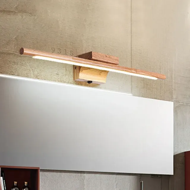 Applique murale à LED en bois massif – vue 2