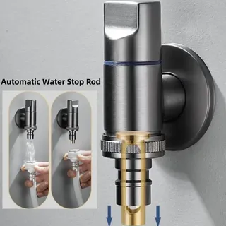 Robinet laiton angle sortie unique interrupteur indépendant commande…