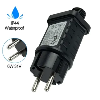 Transformateur chaîne lumières 6W 31V LED minuterie alimentation…