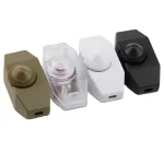 interrupteur variateur rotatif filaire cordon ligne lampe ampoules incandescence tungstène halogène G9 graduel plastique ignifuge soudé réglable bouton moleté compact