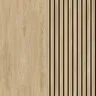 Panneaux muraux décoratifs à Texture de bois 3D – vue 2