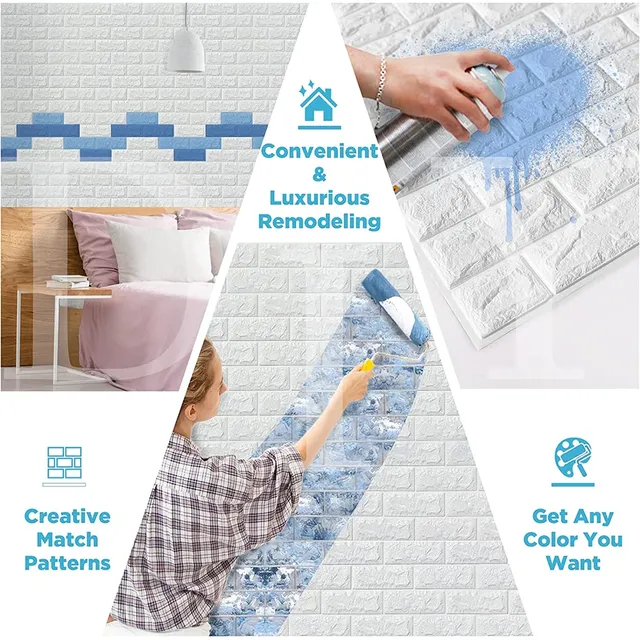 Panneaux muraux 3D pour décoration intérieure – vue 5