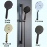 Ensemble de colonnes de douche noires – vue 5