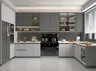 Armoires cuisine îlot évier intégré acier inoxydable 304… – vue 6