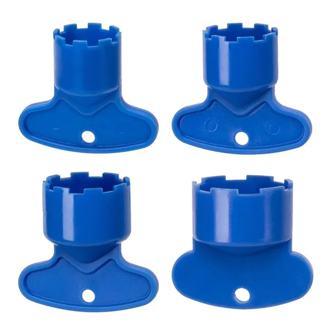 Clés plastique ABS bleu lot quatre tailles variées…