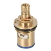 Accessoires de réparation de robinet à ouverture rapide, 1 pièce, poignée de commutateur en cuivre, noyau de Valve de robinet, raccords de salle de bains, Installation facile Accessoires de réparation de robinet à ouverture rapide, 1 pièce, poignée de commutateur en cuivre, noyau de Valve de robinet, raccords de salle de bains, Installation facile