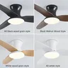 Lampe de ventilateur de plafond LED intelligente – vue 3