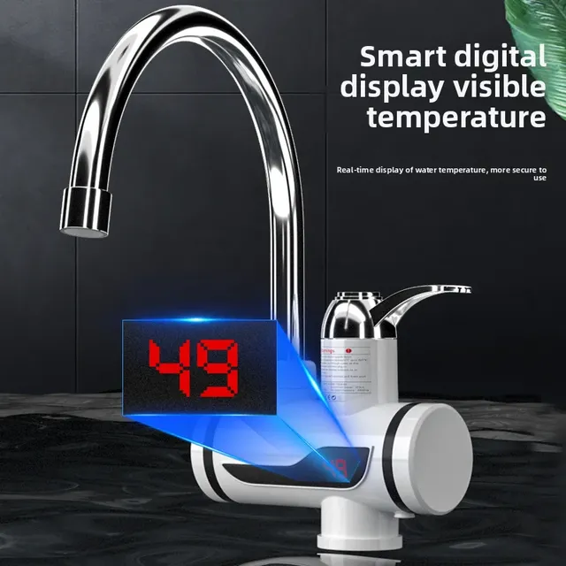 Robinet d'eau chaude instantanée-robinet électrique à… – vue 3