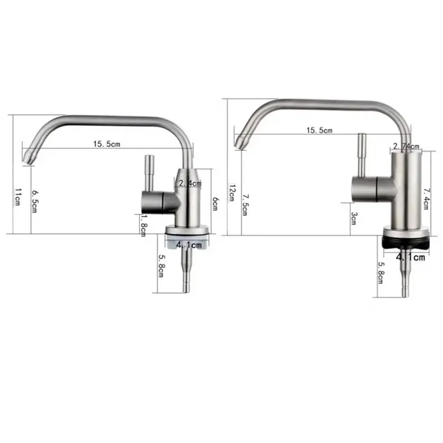 Purificateur d'eau de cuisine en acier inoxydable – vue 2