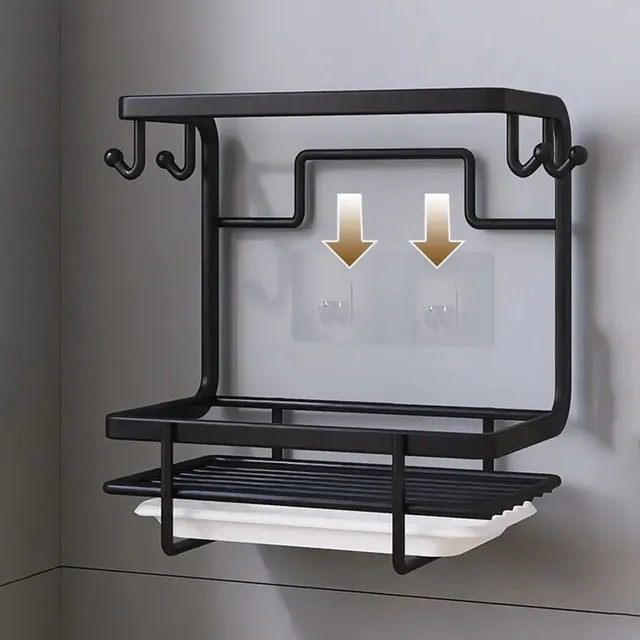 Support de rangement de cuisine en acier au carbone – vue 5