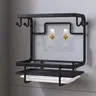 Support de rangement de cuisine en acier au carbone – vue 5