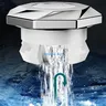 Cache tropplein lavabo universel octogonal facetté… – vue 4