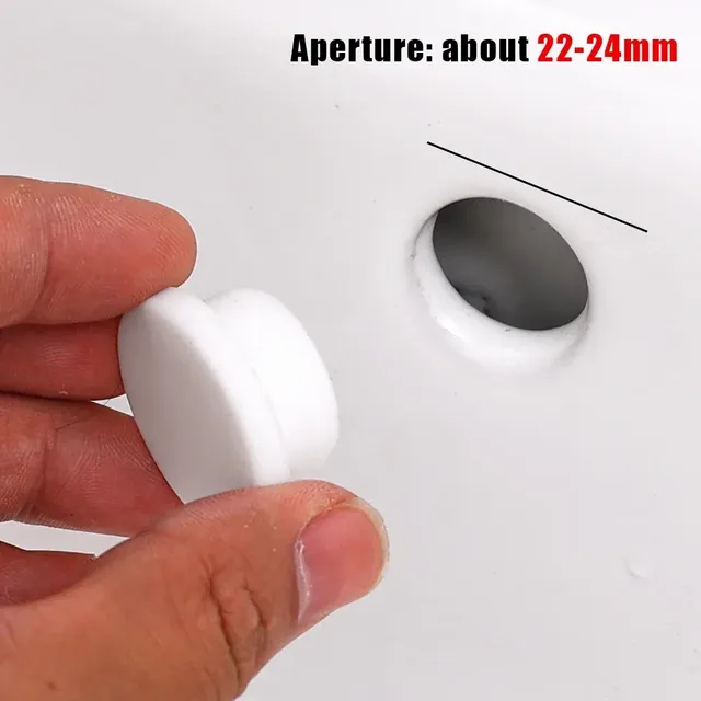 Couvercle de trop-plein de lavabo – vue 2