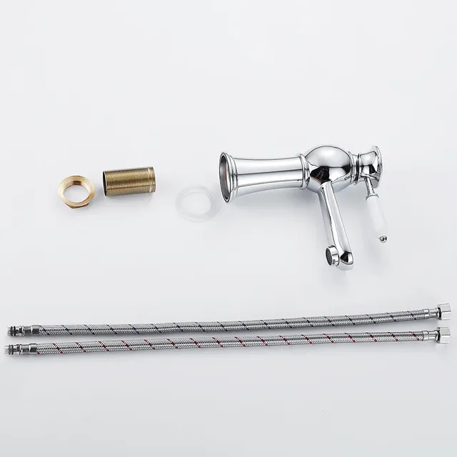 Robinet mitigeur de lavabo de comptoir – vue 5