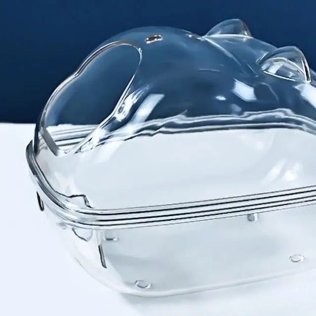 Petite baignoire en plastique transparent adaptée aux… – vue 3