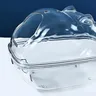 Petite baignoire en plastique transparent adaptée aux… – vue 3