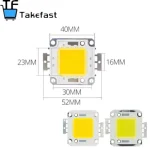 Blanc/blanc chaud 10W 20W 30W 50W 100W puce de lumière LED DC 12V 36V COB puce de lampe à LED intégrée bricolage projecteur ampoule