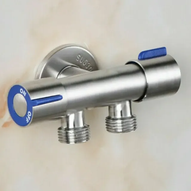 Robinet mural trois voies T acier inoxydable SUS304… – vue 4