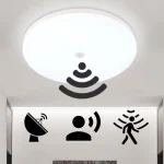 Capteur de mouvement plafonnier 12w 18w PIR détecteur de mouvement éclairage de plafond moderne pour couloir Garage escalier balcon AC 220V ﻿