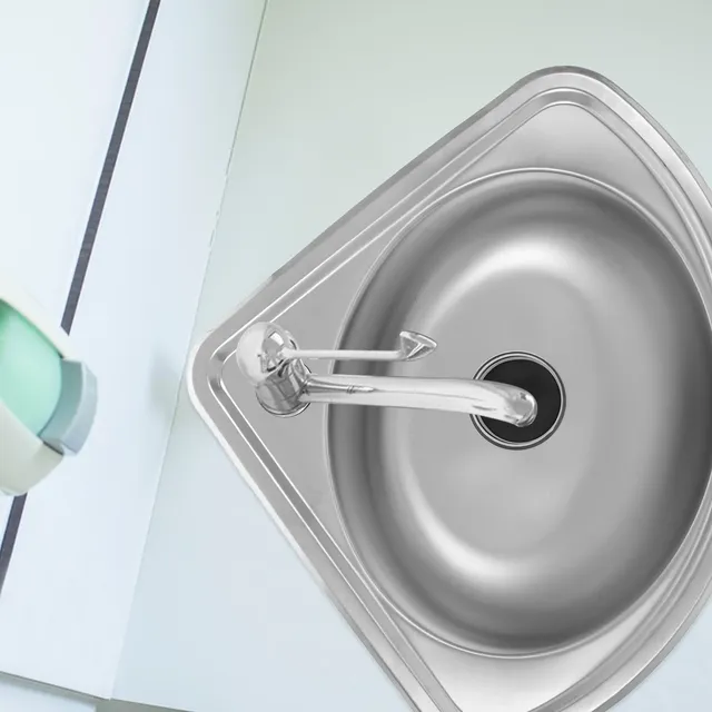 Évier cuisine acier inoxydable monobac rond encastrable… – vue 4