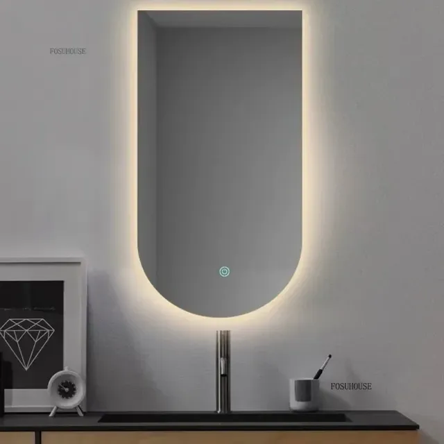 Miroirs de salle de bain modernes pour toilettes – vue 5