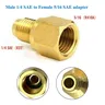 Adaptateur R410a 1/4 SAE à 5/16 SAE 1/4-5/16 SAE – vue 3