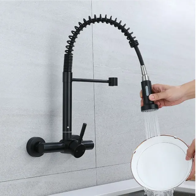 Robinet de cuisine extractible en acier inoxydable – vue 5