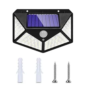 Lampe de sécurité solaire décor de jardin extérieur… – vue 6