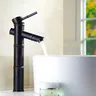 Robinets de lavabo Robinet cascade en bronze noir… – vue 5
