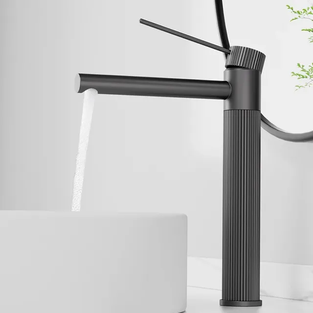 Robinet de lavabo en acier inoxydable – vue 2