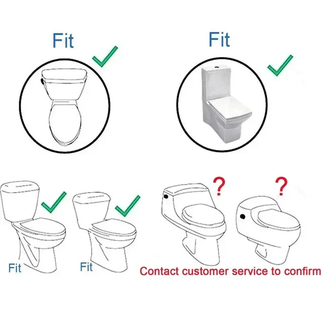 WETIPS siège de Bidet à rabat automatique couvercle de… – vue 6
