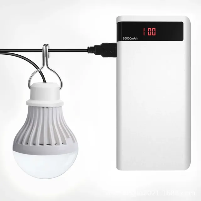 Lampe camping portable LED USB cordon long 2m5… – vue 2