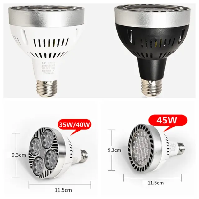 Ampoule Led Par30 haute puissance 35w 45w E27 – vue 5