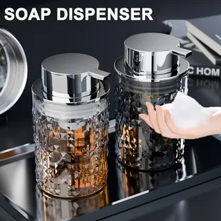 Distributeur de savon moussant en plastique pour les mains