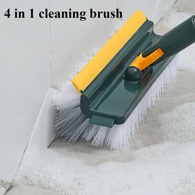 Brosse quatre fonctions angle droit pivotante manche…