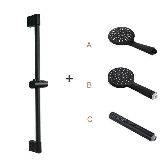 Pommeau de douche haute pression ABS 3 fonctions