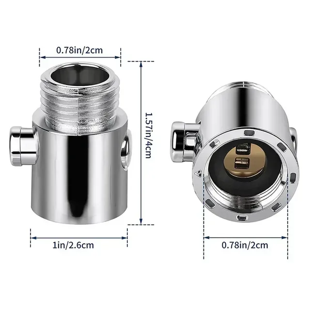 Pommeau de douche avec interrupteur de commande