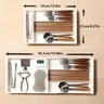 Organisateur tiroir extensible rétractable plastique… – vue 6