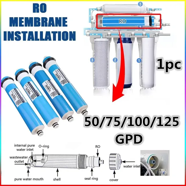 Maison cuisine osmose inverse RO Membrane remplacement… – vue 4