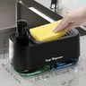 Double distributeur de savon avec porte-éponge – vue 5