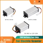 Convertisseur DC aved pour scooter électrique, adaptateur de vélo électrique, vers le bas, 36V, 48V, 60V, 72V, 96V à 12V, 10A, 20A