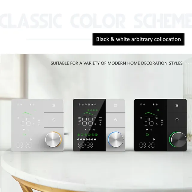 Thermostat à bouton intelligent WiFi – vue 2