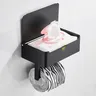 Porte-papier hygiénique avec étagère – vue 2