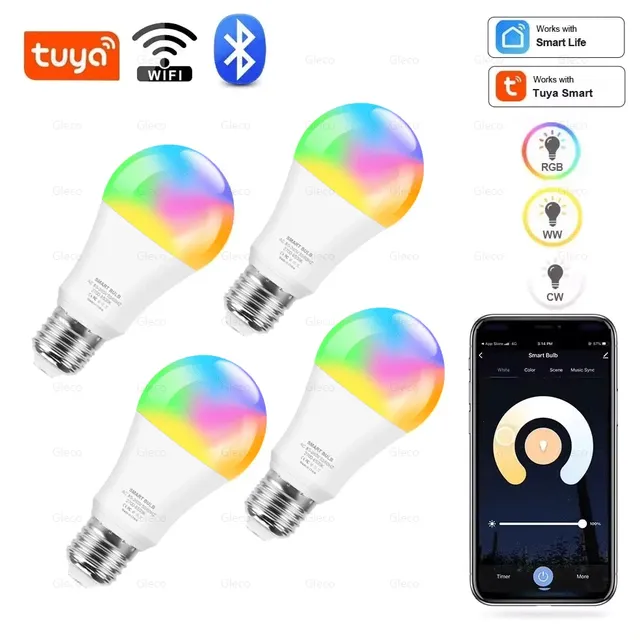 Tuya-Ampoule LED Intelligente Wifi/Bluetooth