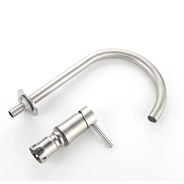 Robinet d'évier de cuisine en acier inoxydable 304 – vue 5