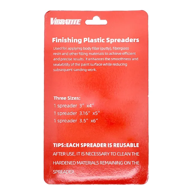 Spatules racloirs mastic enduit carrosserie plastique… – vue 6